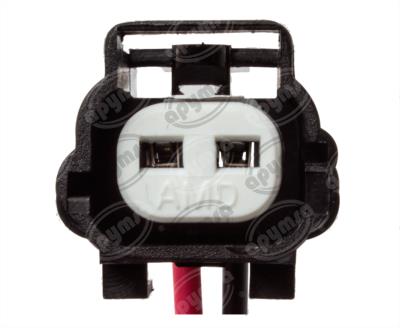 CONECTOR INYECTOR 2 HEMBRATERMINALES NISSAN VARIOS COLOR NEGRO NACIONAL 1454206 