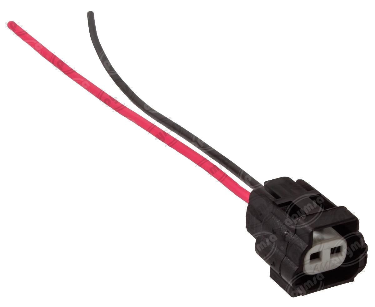 CONECTOR INYECTOR 2 HEMBRATERMINALES NISSAN VARIOS COLOR NEGRO NACIONAL 1454206 