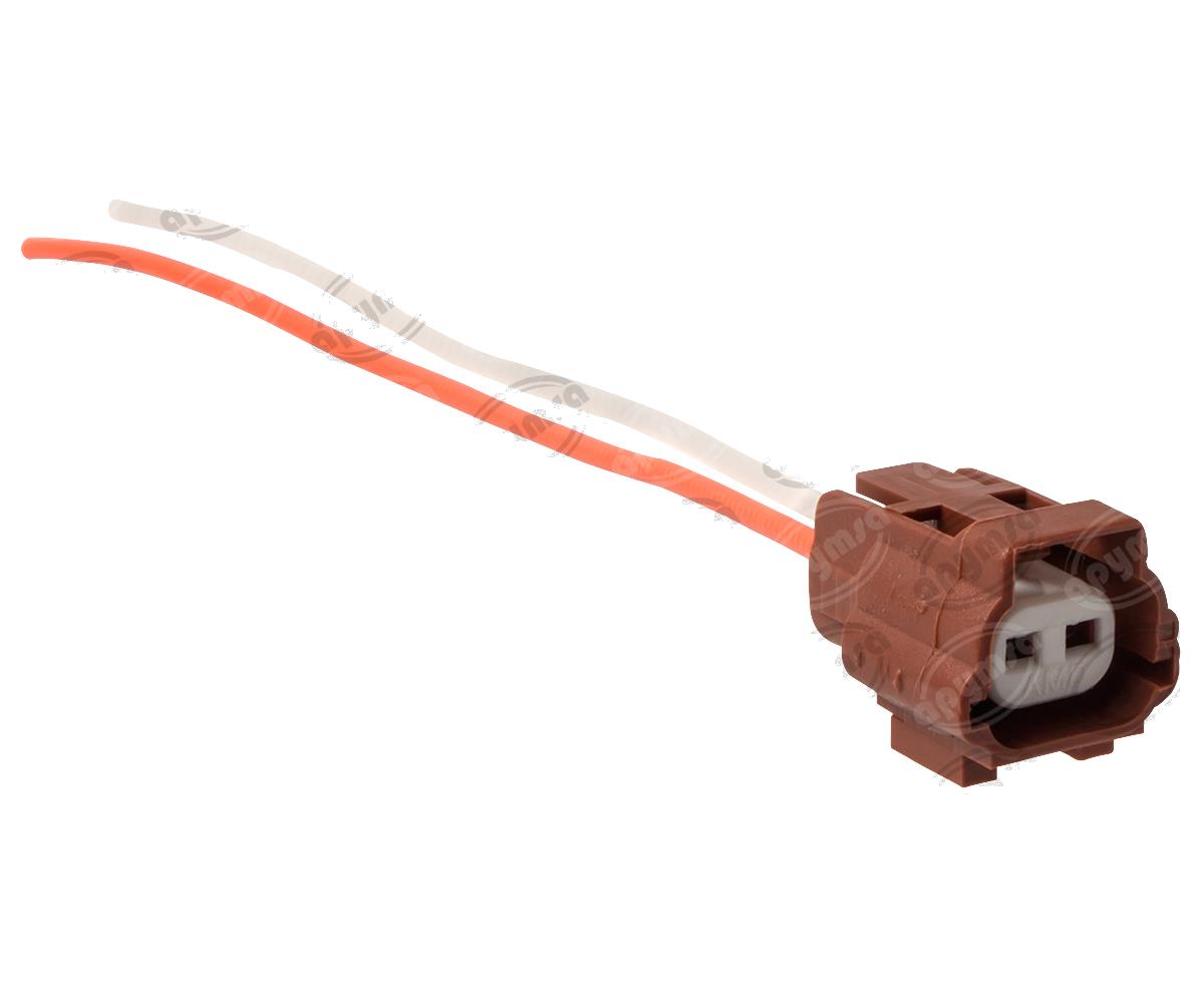 CONECTOR SENSOR CIGUEÑAL Y VALVULA IAC 2TERMINALES NISSAN COLOR CAFE NACIONAL 1454302 