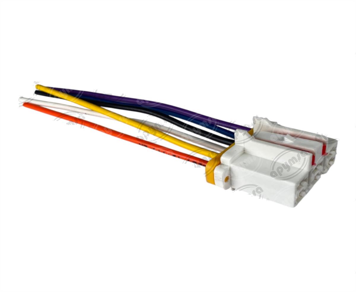 CONECTOR PASTILLA DE ENCENDIDO 18 6 PUNTAS TERMINAES HEMBRA AVEO, BEAT, MATIZ, SPARK , SWIFT QBH DYNAMIC 311 