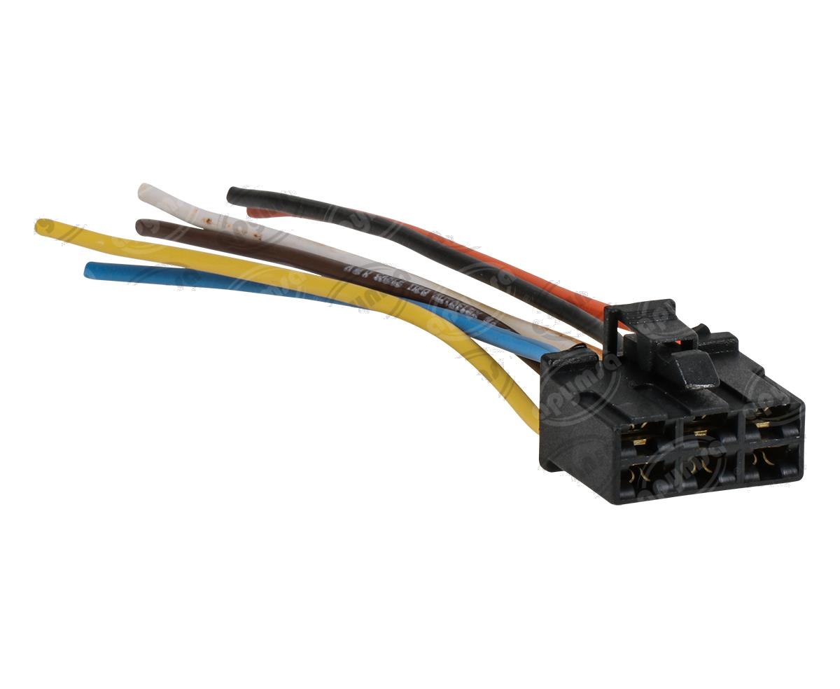 CONECTOR PALANCA 6TERMINALES DATSUN, Y CALAVRA NISSAN D21 NACIONAL 1455805 
