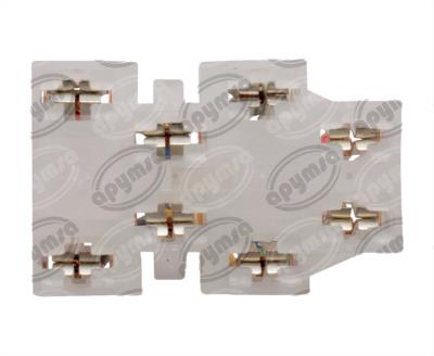 CONECTOR INTERRUPTOR LUZ 8 HEMBRATERMINALES TECLA VW JETTA GOLF SEDAN COMBI NACIONAL 1456100 
