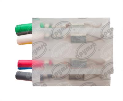 CONECTOR INTERRUPTOR LUZ 8 HEMBRATERMINALES TECLA VW JETTA GOLF SEDAN COMBI NACIONAL 1456100 