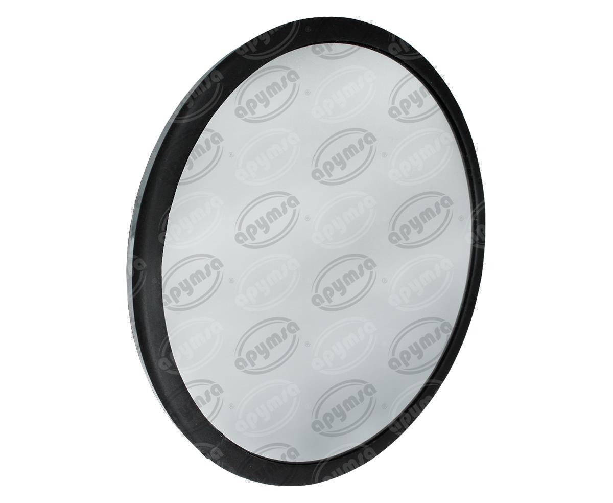 ESPEJO DE COFRE PLANO 8" CON BRAZO DE ACERO INOX AJUSTABLE NACIONAL RTBC20 
