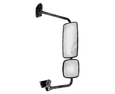 ESPEJO RETROVISOR PRINCIPAL Y CONVEXO CROMADOS IZQUIERDO PARA M2 BRËSSER-LKW 06TFR0SL002 