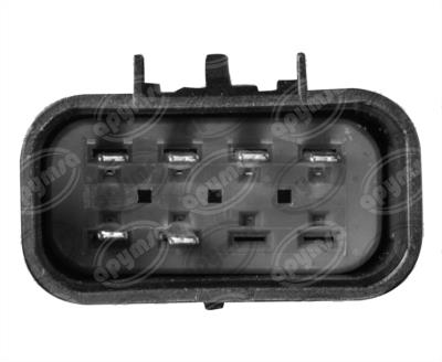 ESPEJO LATERAL IZQUIERDO NEGRO FREIGHTLINER CASCADIA 08-17 BRËSSER-LKW 06TFR1SL025L 