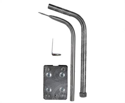 ESPEJO DE COFRE CONCAVO 8" CON BRAZO DE ACERO INOXIDABLE AJUSTABLE BRËSSER-LKW 06TUN11R044 