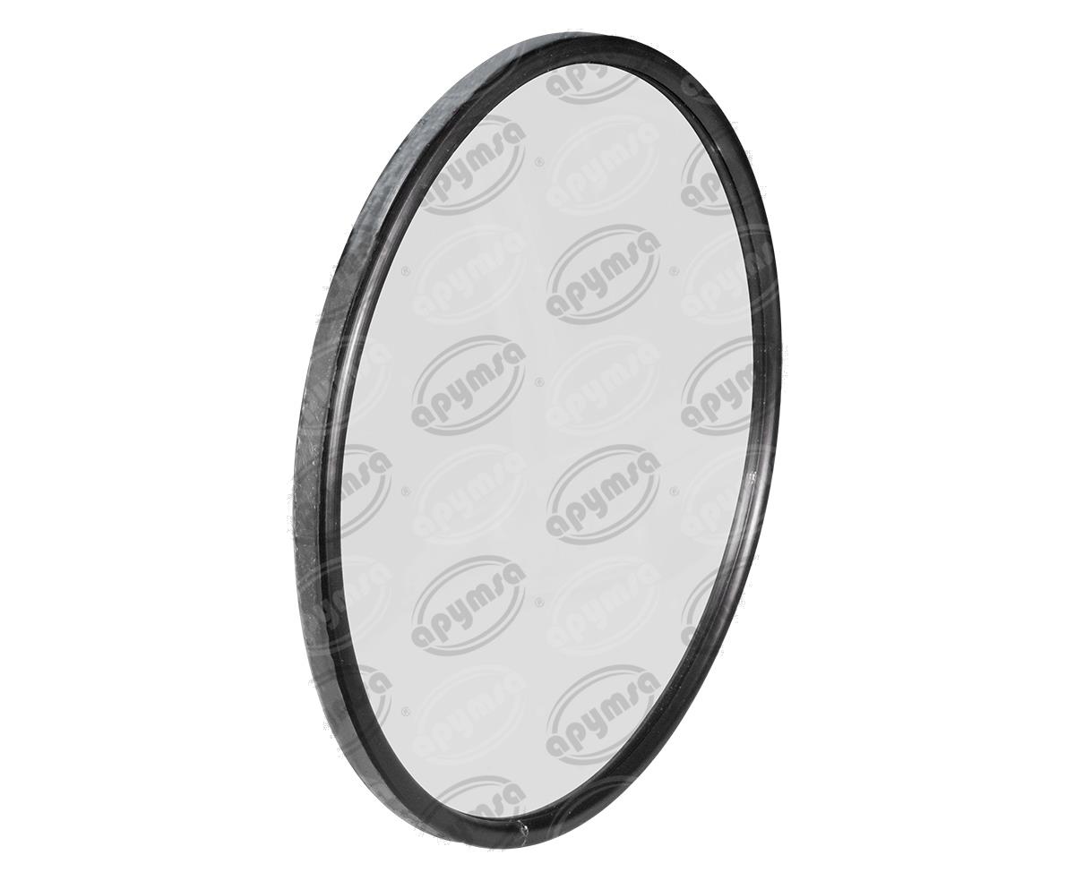 ESPEJO DE COFRE CONCAVO 8" CON BRAZO DE ACERO INOXIDABLE AJUSTABLE BRËSSER-LKW 06TUN11R044 