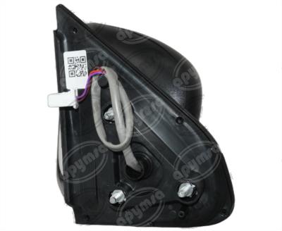 ESPEJO LATERAL IZQUIERDO NISSAN NP300 / FRONTIER 16-23 ELECTRICO NEGRO BRËSSER-LKW 96302-4KH1A 