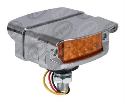 PLAFON LEDS ROJO/AMBAR DERECHO 12.24V QBH STAR 1780001 