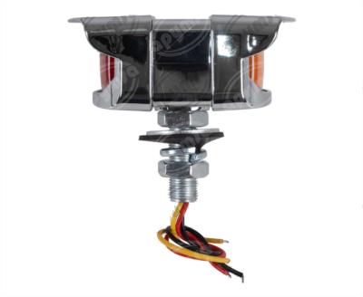 PLAFON LEDS ROJO/AMBAR DERECHO 12.24V QBH STAR 1780001 