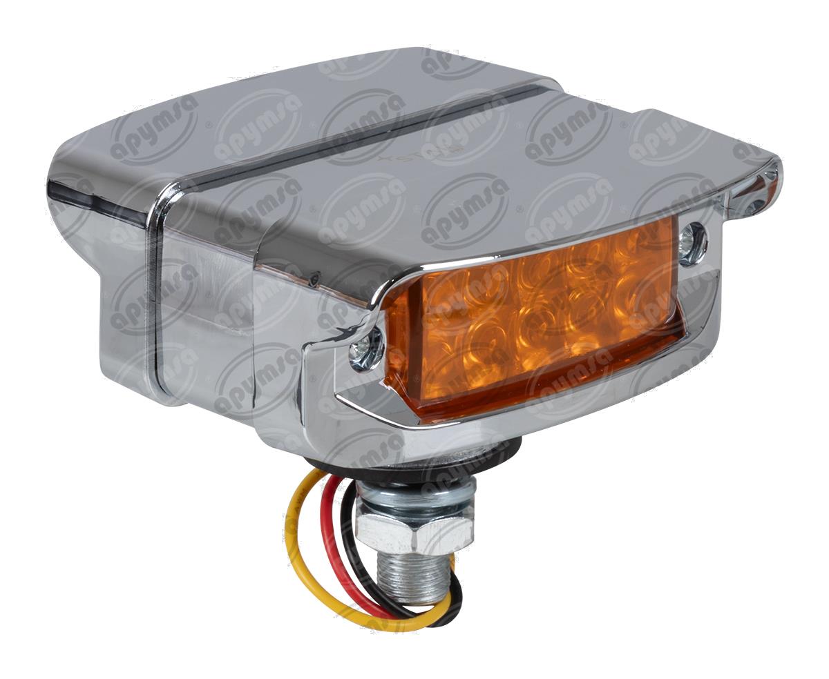 PLAFON LEDS ROJO/AMBAR DERECHO 12.24V QBH STAR 1780001 