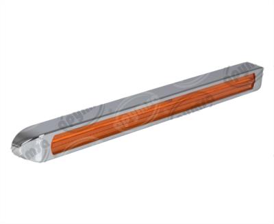 PLAFON LEDS AMBAR POSICION LATERAL 1.2" 72 LEDS 12-24V BARRA LED CON BICEL QBH STAR 1780006 