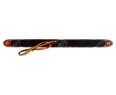 PLAFON LEDS AMBAR POSICION LATERAL 1.2" 72 LEDS 12-24V BARRA LED CON BICEL QBH STAR 1780006 