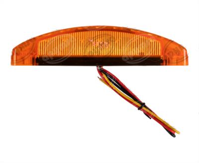 PLAFON LEDS AMBAR POSICION LATERAL 2.2" 21 LEDS 12-24V QBH STAR 1780008 