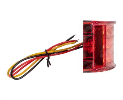 PLAFON LEDS ROJO POSICION LATERAL 2.2" 21 LEDS 12-24V 21 LEDS QBH STAR 1780012 