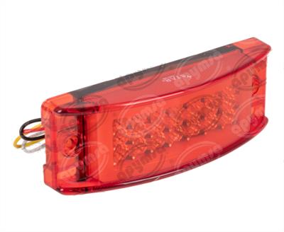 PLAFON LEDS ROJO POSICION LATERAL 2.2" 21 LEDS 12-24V 21 LEDS GEL QBH STAR 1780013 