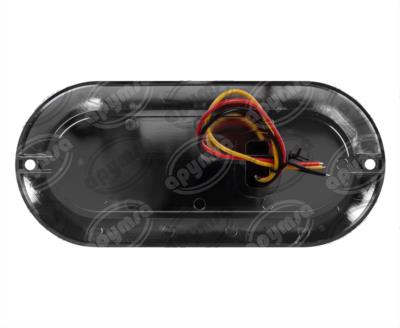 PLAFON LEDS ROJO TRASERO 12-24V OVALADO ATORNILLABLE QBH STAR 1780021 