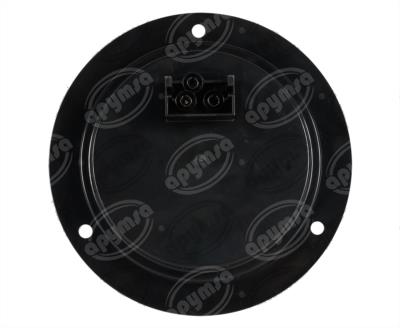 PLAFON LEDS ROJO TRASERO 4" 24 LEDS 10-30V 110MM CON CONECTOR QBH STAR 1780028 