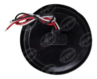 PLAFON LEDS ROJO TRASERO 4" 12 LEDS 10-30V 110MM CON CONECTOR QBH STAR 1780029 