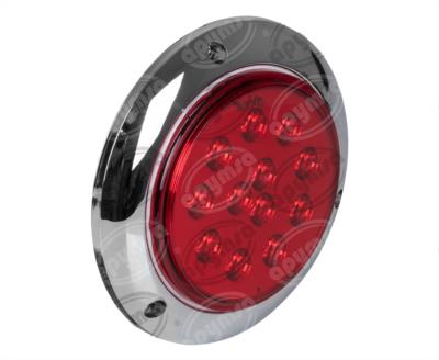 PLAFON LEDS ROJO TRASERO 5.5" 12 LEDS 12-24V 4" ATORNILLABLE QBH STAR 1780030 