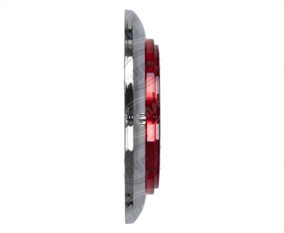 PLAFON LEDS ROJO TRASERO 4" 12 LEDS 10-30V 110MM ATORNILLABLE QBH STAR 1780030 