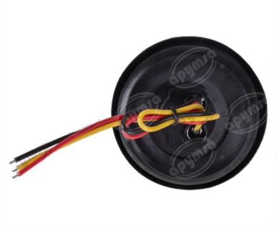 PLAFON LEDS ROJO TRASERO 2" 7 LEDS 10-30V SELLADO QBH STAR 1780034 