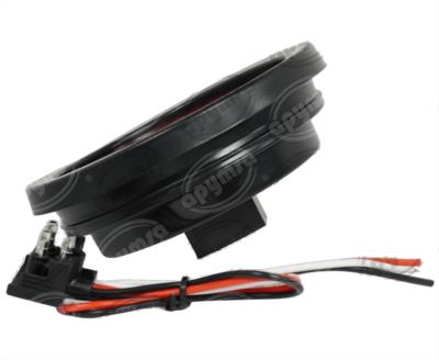 PLAFON LEDS ROJO TRASERO 4" 10 LEDS 10/30V SELLADO UNIVERSAL GIRATORIO QBH STAR 8026 