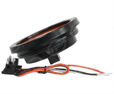 PLAFON LEDS AMBAR TRASERO 4" 10 LEDS 10/30V SELLADO UNIVERSAL QBH STAR 8000 