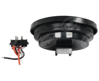 PLAFON LEDS AMBAR TRASERO 4" 10 LEDS 10/30V SELLADO UNIVERSAL QBH STAR 8000 