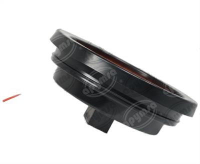 PLAFON LEDS AMBAR TRASERO 4" 10 LEDS 10/30V SELLADO UNIVERSAL QBH STAR 8000 