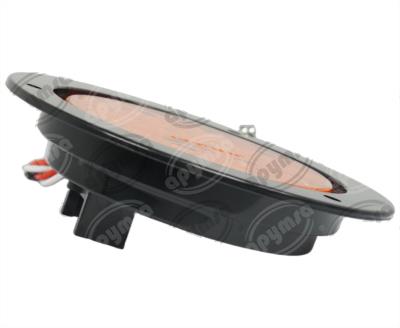 PLAFON LEDS AMBAR TRASERO 4" 10 LEDS 10/30V 1PZ SELLADO UNIVERSAL ATORNILLABLE QBH STAR 8002A 