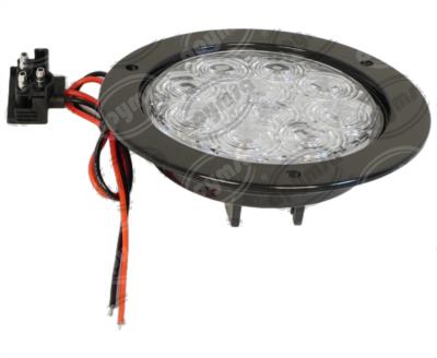 PLAFON LEDS TRANSPARENTE TRASERO 4" 10 LEDS 10/30V ATORNILLABLE QBH STAR 8002C 