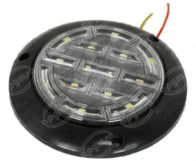 PLAFON LEDS TRANSPARENTE TRASERO 4" 14 LEDS 10/30V ULTRA PLANO QBH STAR PL-273BN-04-B 