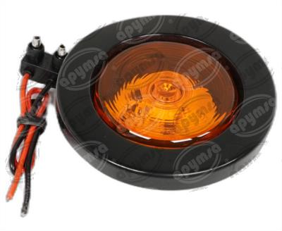 PLAFON LEDS AMBAR 2.5" 3 LEDS 10/30V SELLADO UNIVERSAL QBH STAR 8014A 