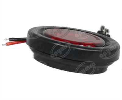 PLAFON LEDS AMBAR 2" 3 LEDS 10/30V SELLADO UNIVERSAL QBH STAR 8016A 