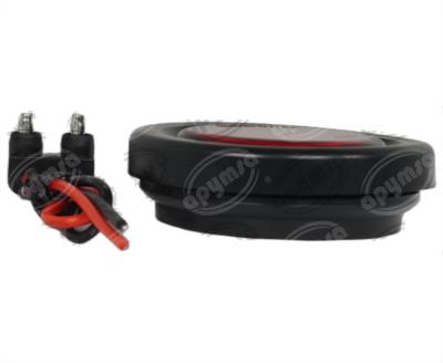 PLAFON LEDS AMBAR 2" 3 LEDS 10/30V SELLADO UNIVERSAL QBH STAR 8016A 