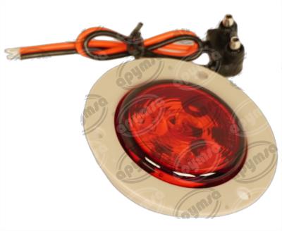 PLAFON LEDS ROJO 2" 3 LEDS 10/30V ATORNILLABLE UNIVERSAL QBH STAR 8022R 