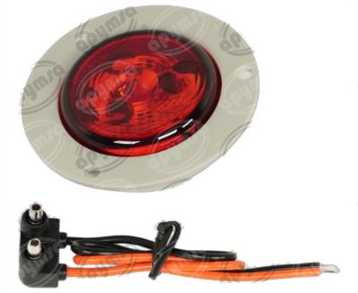 PLAFON LEDS ROJO 2" 3 LEDS 10/30V ATORNILLABLE UNIVERSAL QBH STAR 8022R 