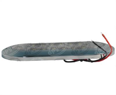 LUZ INTERIOR 21 LEDS 7" TRANSPARENTE 10/30V UNIVERSAL QBH STAR PL-169CRA-B 