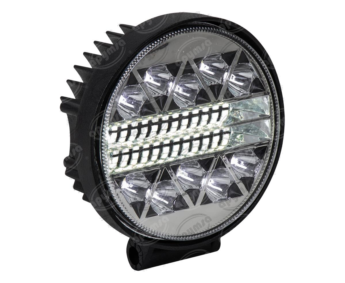 FARO AUXILIAR 9-30V 62W 1PZ 34 LEDS REDONDO QBH STAR WORK LIGHT 34SMD 