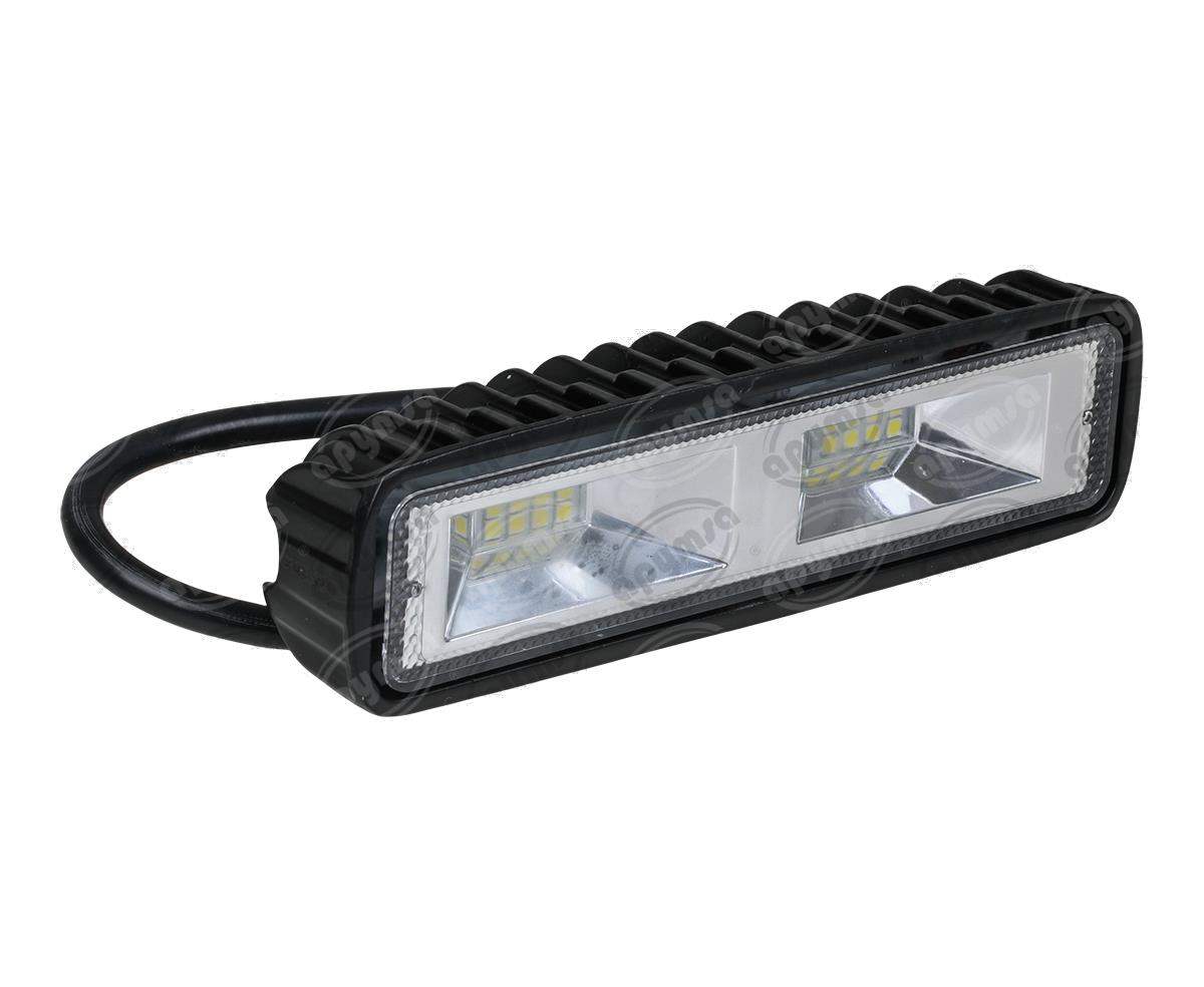 FARO AUXILIAR BLANCO 10V - 30V 16 LEDS RECTANGULAR QBH STAR 1799924 