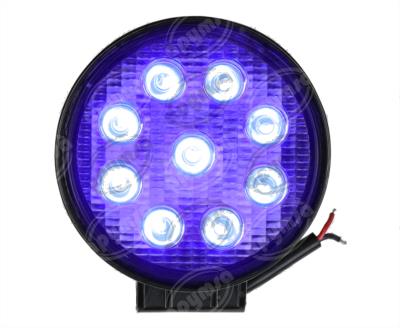 FARO AUXILIAR AZUL 12V - 30V 27W 9 LEDS REDONDO QBH STAR 1799928 