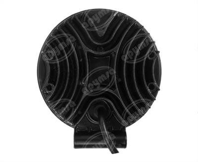 FARO AUXILIAR NEGRO 9V - 32V 27W FARO ANGEL AMBAR QBH STAR 9 ROUND AMBAR 