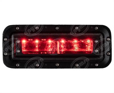 FARO AUXILIAR ROJA MONTACARGAS CON LUZ ROJA QBH STAR REVERSE RED 