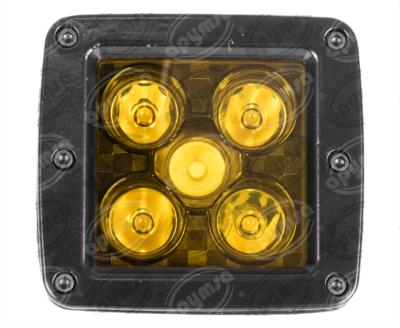 FARO AUXILIAR AMBAR 12-24V 1PZ NEGRO 5 LEDS QBH STAR 1799970 