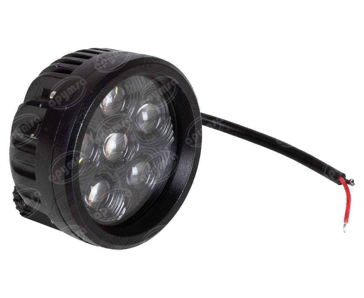 FARO AUXILIAR BLANCO 12-24V 1PZ NEGRO 6 LEDS QBH STAR 1799972 