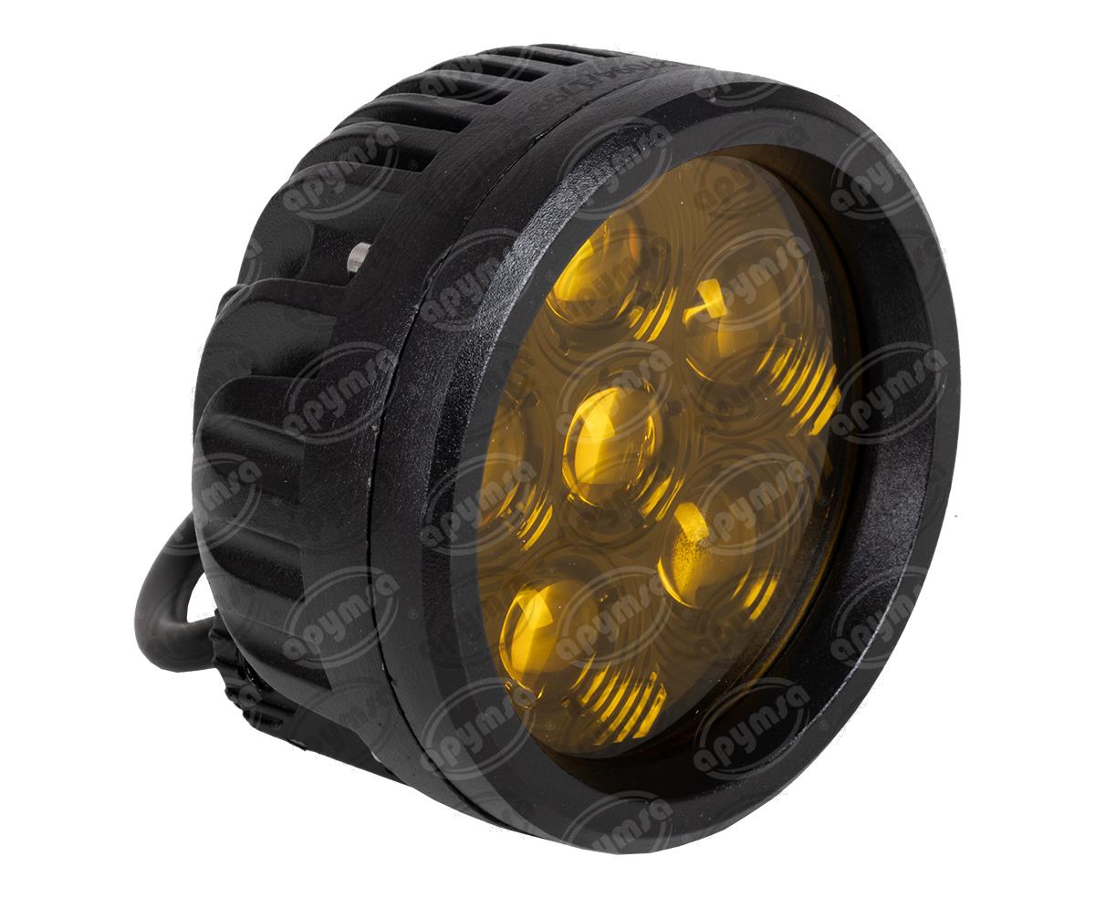 FARO AUXILIAR AMBAR 12-24V 1PZ NEGRO 6 LEDS QBH STAR 1799973 