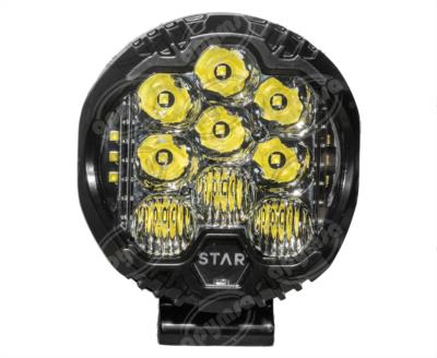 FARO AUXILIAR BLANCA 12-24V 1PZ REDONDOS 16 LEDS QBH STAR 1799988 