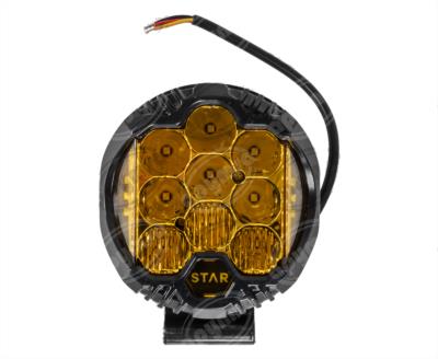 FARO AUXILIAR AMBAR 12-24V 1PZ 16 LEDS REDONDO QBH STAR 1799989 